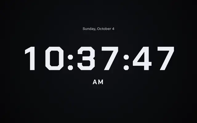 Vista previa de Digital Clock